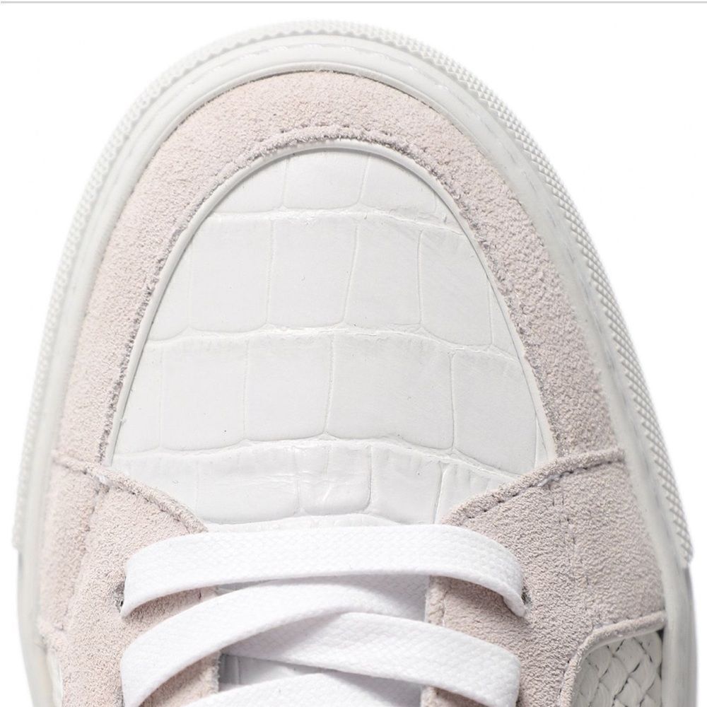 Zadig & Voltaire High Flash Keith Sneakers hi tops wedge white shoes NIB 41 11 - Picture 6 of 15